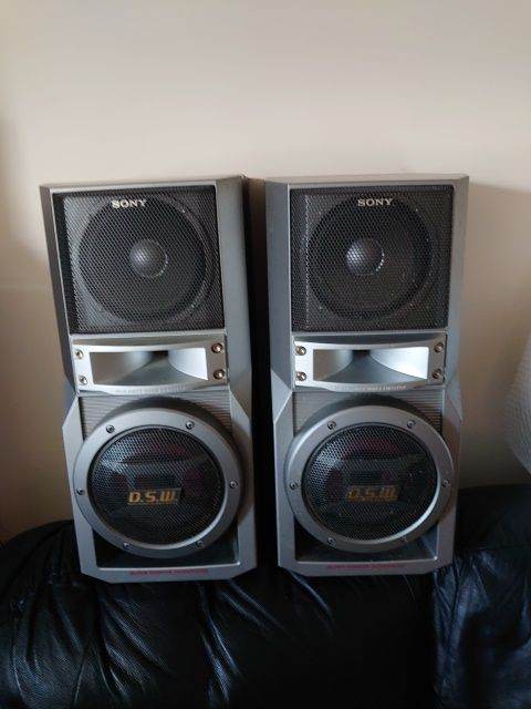 Sony ss xg 500 100watt speakers