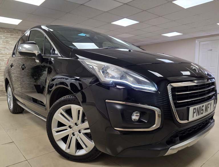 PEUGEOT 3008 1.6 e-HDi Allure Black Auto WARRANTY 12 MONTHS MOT