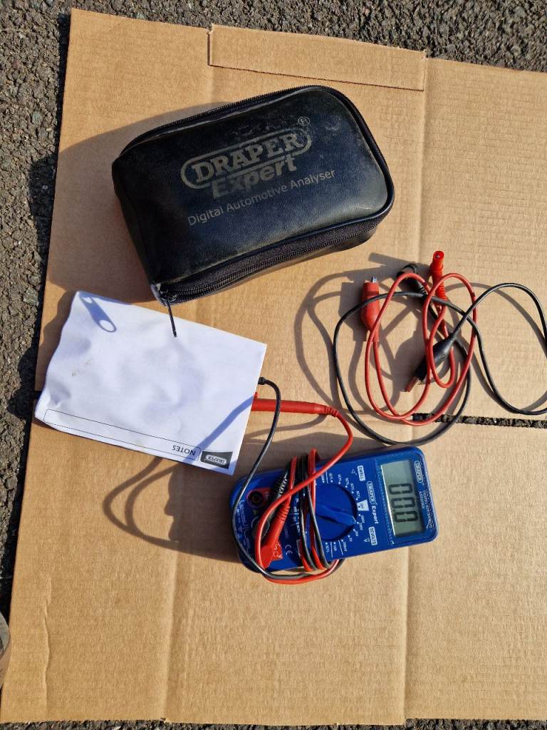Draper Expert Electrician Digital Multimeter. 