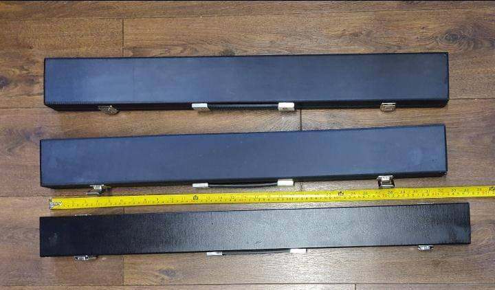 Good Quality Hard Black Snooker Pool Cue Cases