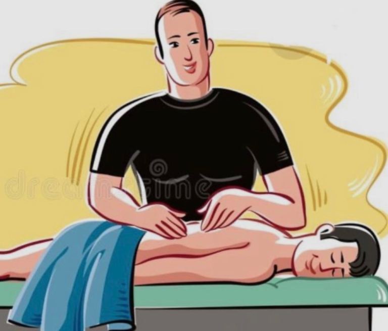 Male masseur