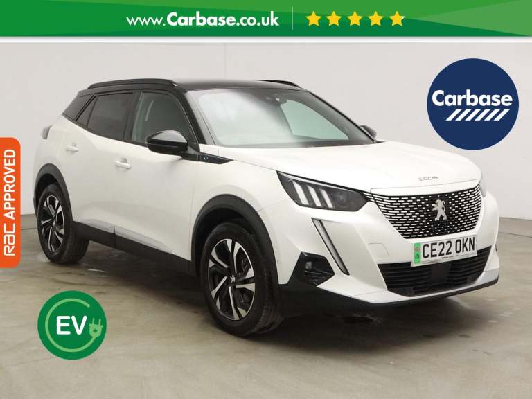 2022 Peugeot E-2008 50kWh GT SUV 5dr Electric Auto (7kW Charger) (136 ps) SUV ELECTRIC Automatic
