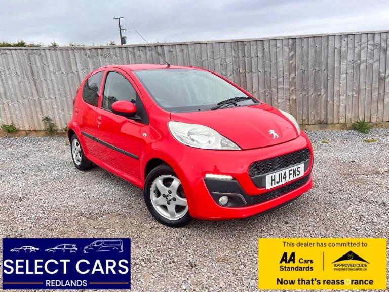 2014 Peugeot 107 1.0 12V Allure Hatchback 5dr Petrol Manual Euro 5 (68 ps)