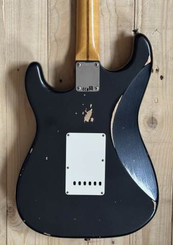 2024 Fender Custom Shop '55 Stratocaster Relic Black Pearl | in