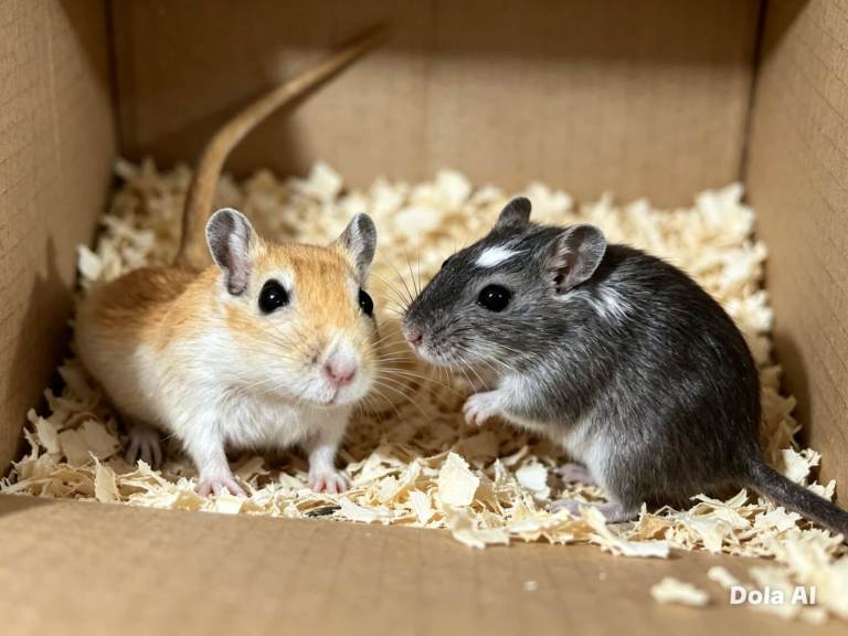 2 male gerbils (both under 1 year old)