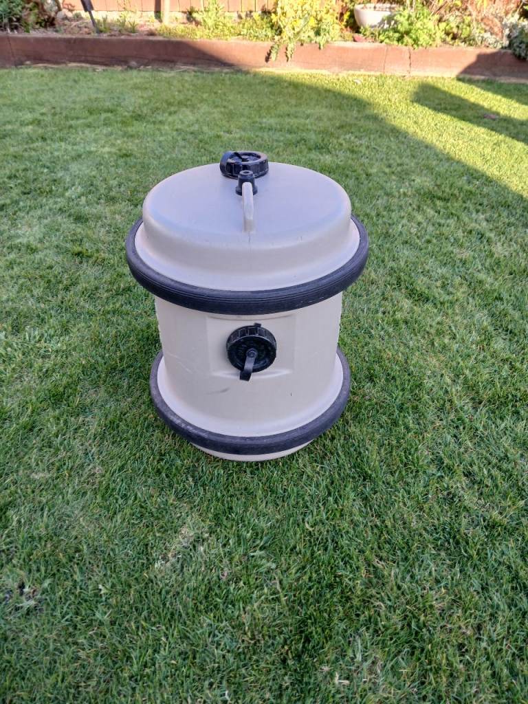 Caravan water barrel