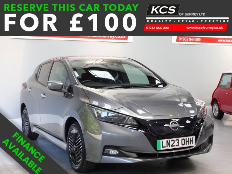 2023 Nissan Leaf 59kWh e+ Tekna Hatchback 5dr Electric Auto (217 ps) Hatchback ELECTRIC Automatic
