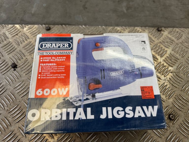 Brand new draper orbital jigsaw