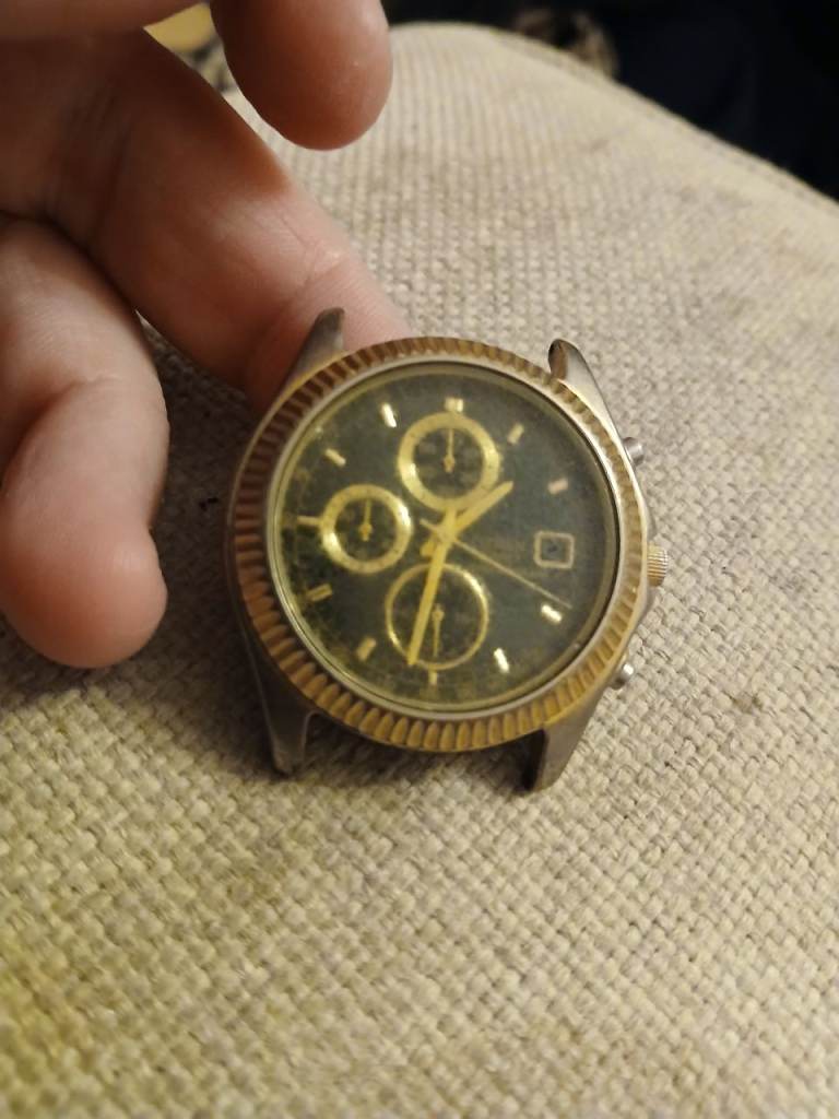 Vintage citizen chronograph watch 