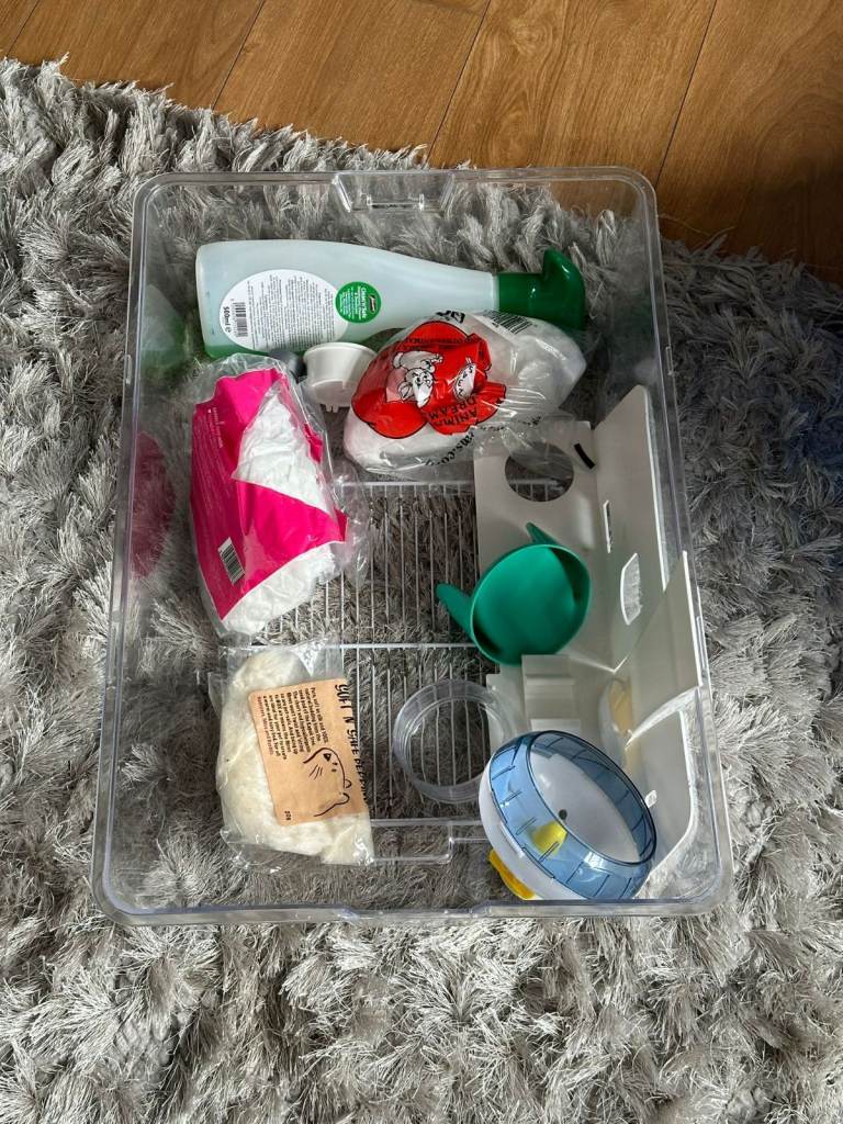LARGE HAMSTER CAGE FOR SALE 