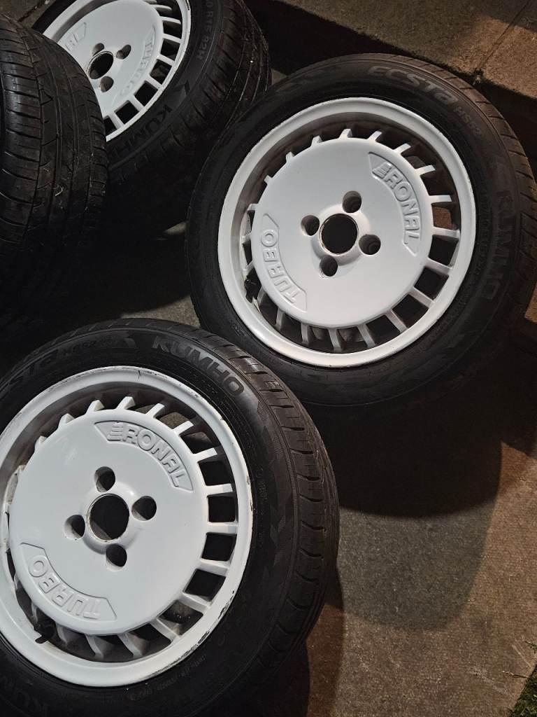 15" RONAL TURBO"S FOR SALE 