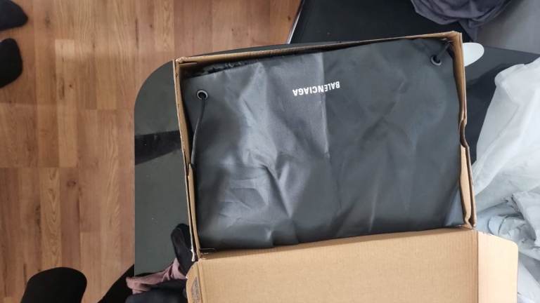 Balenciaga track trainers Black UK12