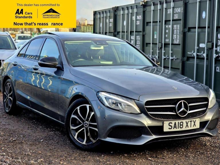 2018 Mercedes-Benz C Class 2.1 C220d Sport (Premium) Saloon 4dr Diesel G-Tronic+ Euro 6 (s/s) (17...