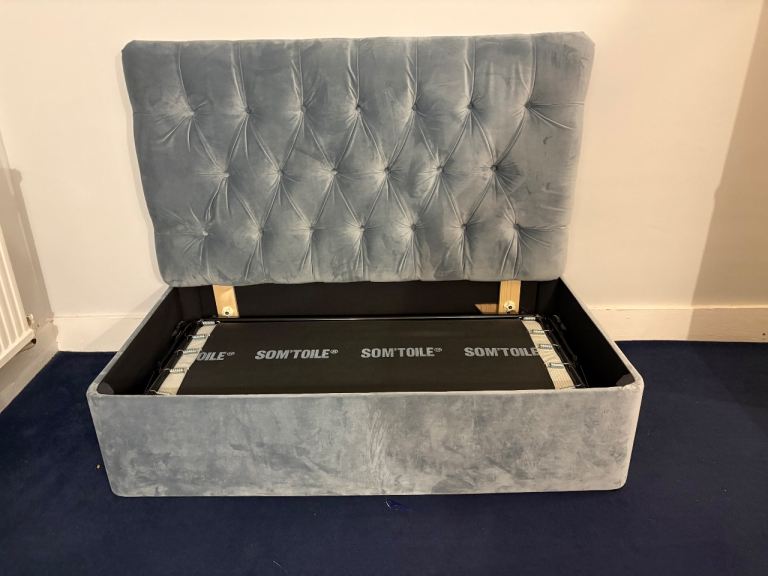 Loaf Fold Out Double Bed, Light Blue - £800 OBO
