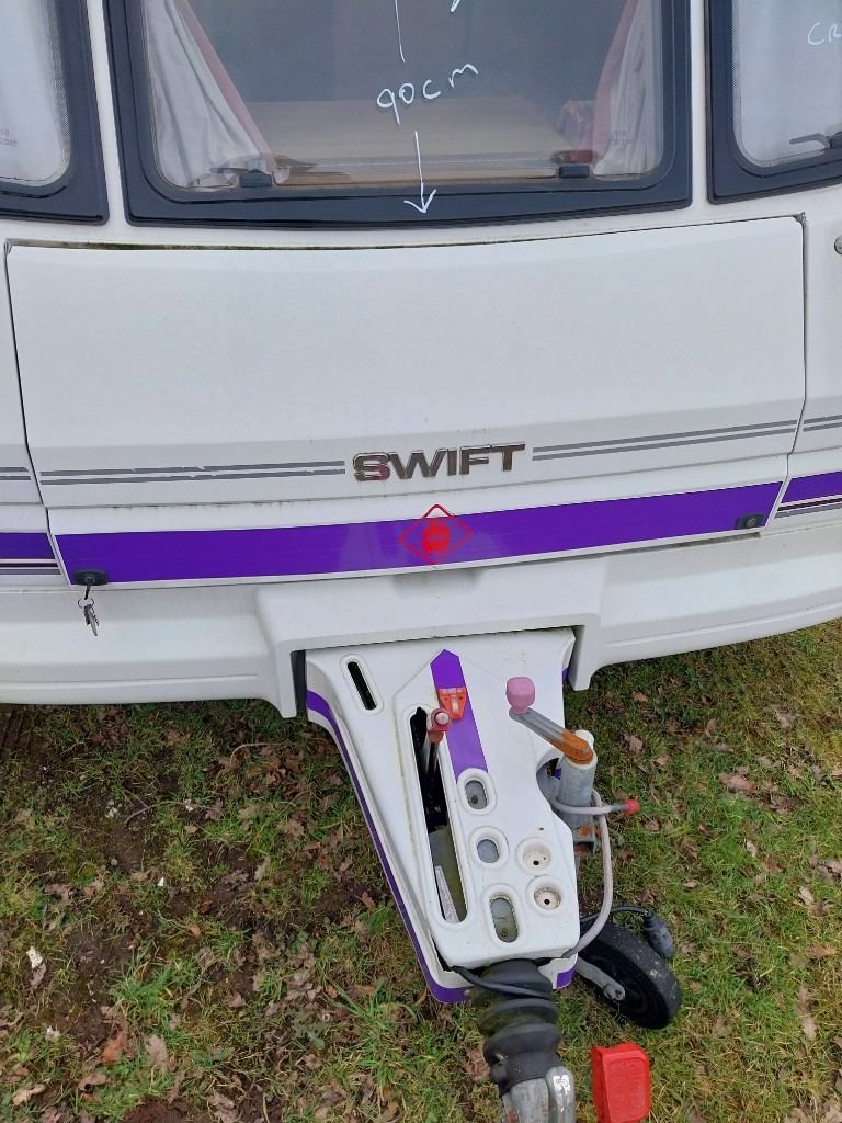Swift caravan front locker door 