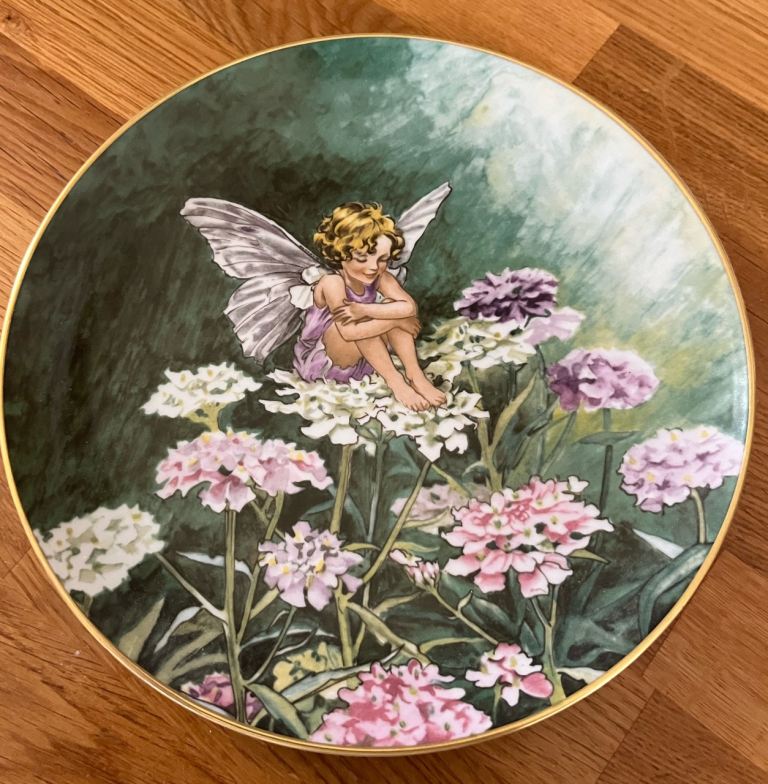Flower Fairies Collector plate by Cicely Mary Barker