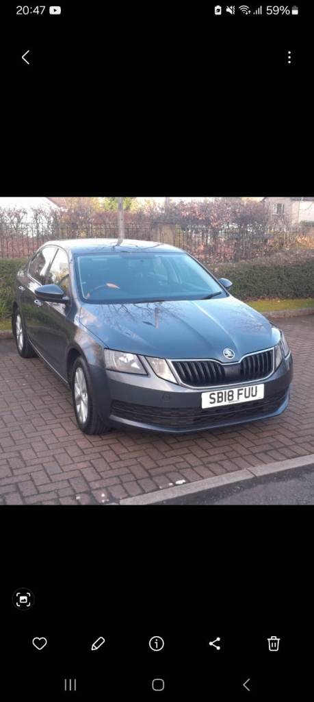 Skoda, OCTAVIA, Hatchback, 2018, Manual, 1598 (cc), 5 doors