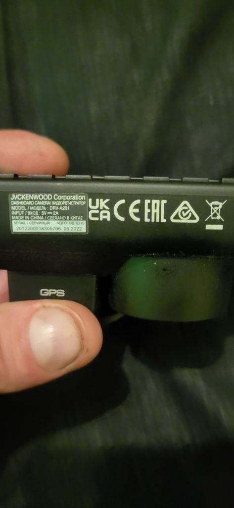 Kenwood dashcam