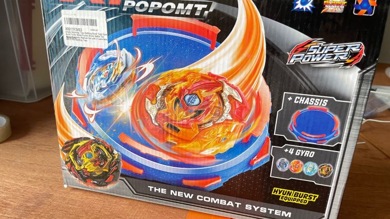 Brand new Xixi Popomt Burst System Chasis + 4 Gyro Beyblade set, 