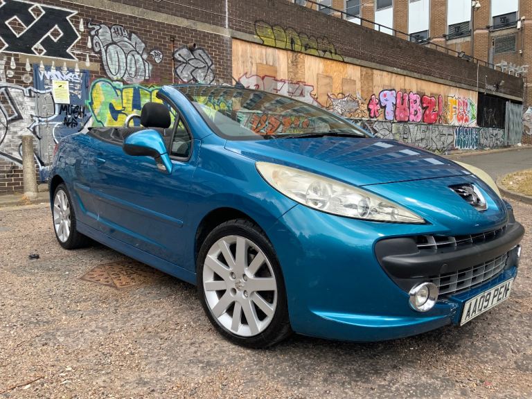 Peugeot, 207, Convertible, 2009, Manual, 1598 (cc), 2 doors