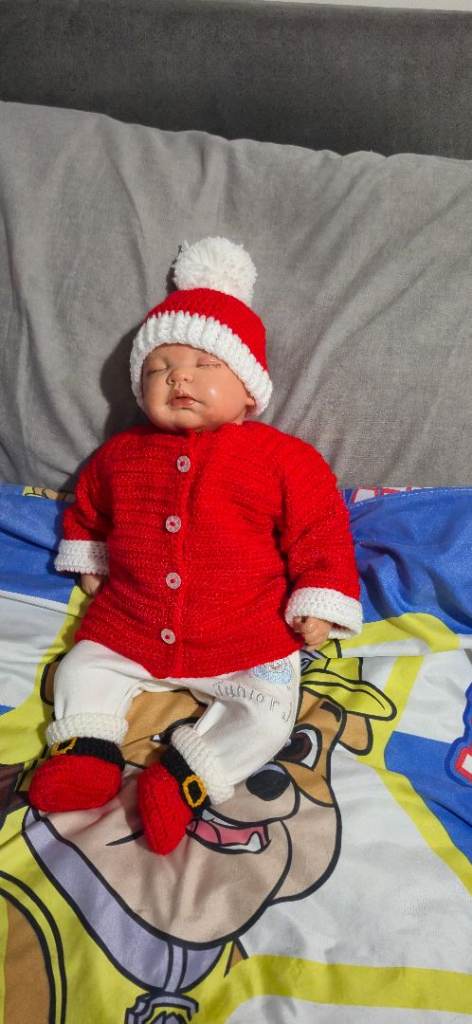 Realistic reborn doll