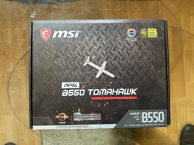 MSI MAG B550 Tomahawk AMD AM4 DDR4 Motherboard