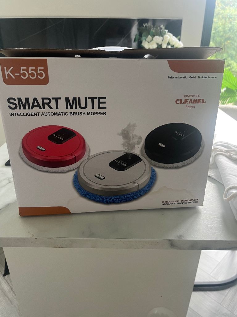 HOMESTICK CLEANEL K-555 Smart Mute Intelligent Automatic Brush Mopper
