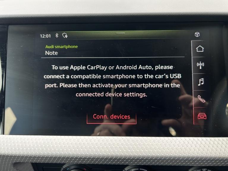 2019 Audi A1 1.0 SPORTBACK TFSI S LINE 5DR Manual Hatchback Petrol Manual