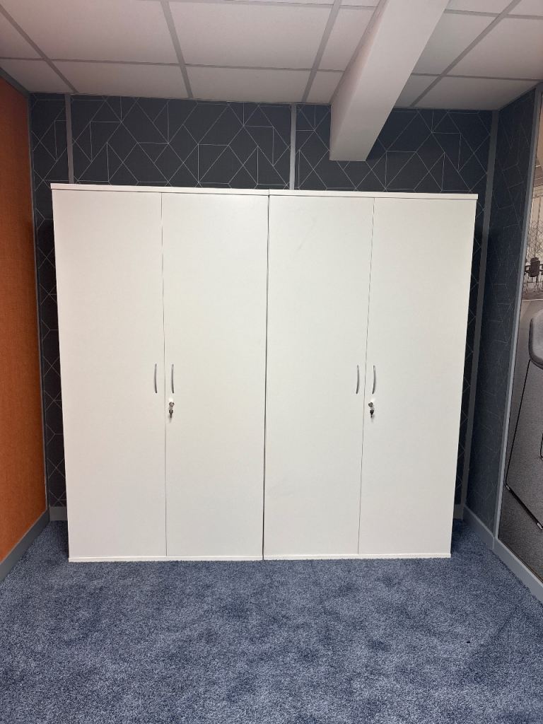 Double door wooden cupboard