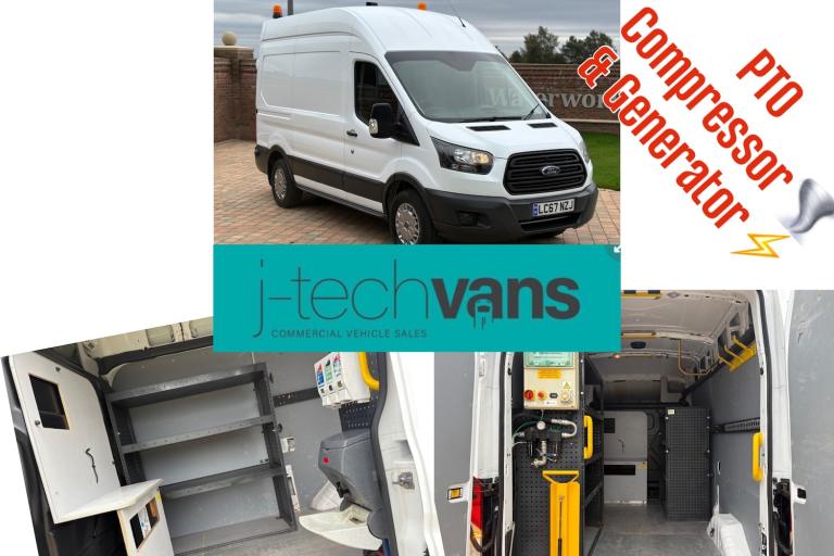 2018 Ford Transit 2.0Tdci 170Bhp L2H3 Van ***Ground Worker / Utility Van / JCB*** PANEL VAN Diese...