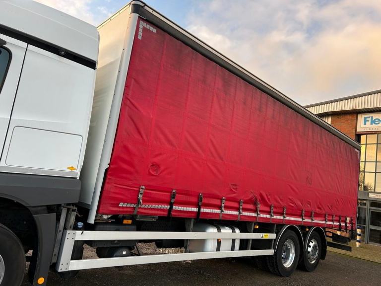 MERCEDES ACTROS 2532 *EURO 6* 26 TONNE CURTAINSIDE 2019 – BV19 JXK