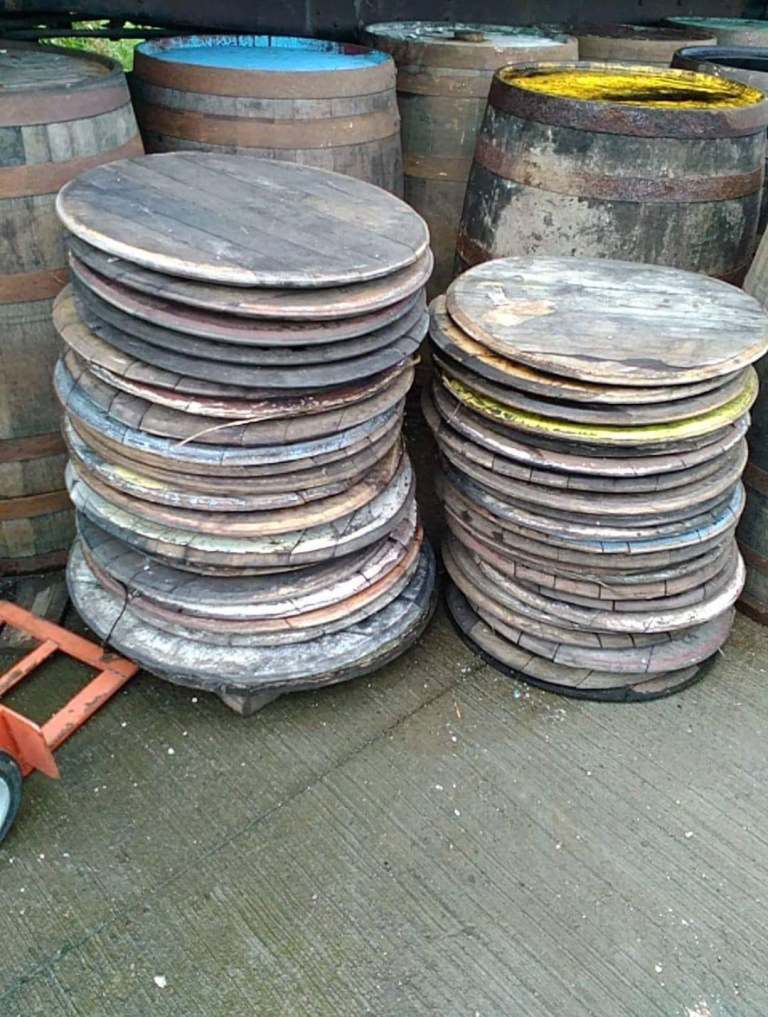 Whisky Barrel Lids 