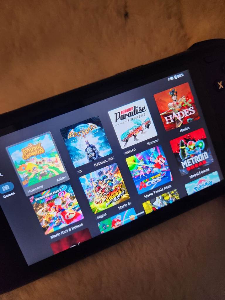 Odin 2 games console with 1tb card full of games! 