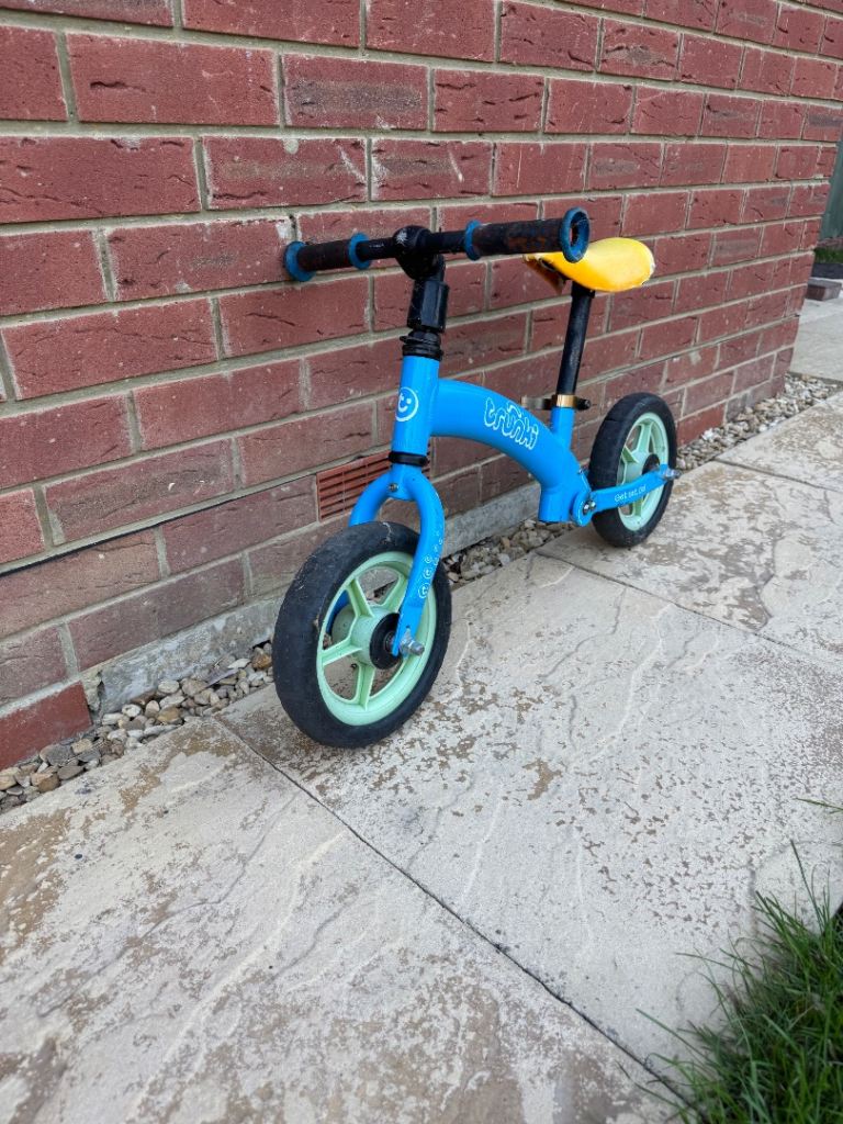 Trunki Balance Bike - Blue, Good Used Condition