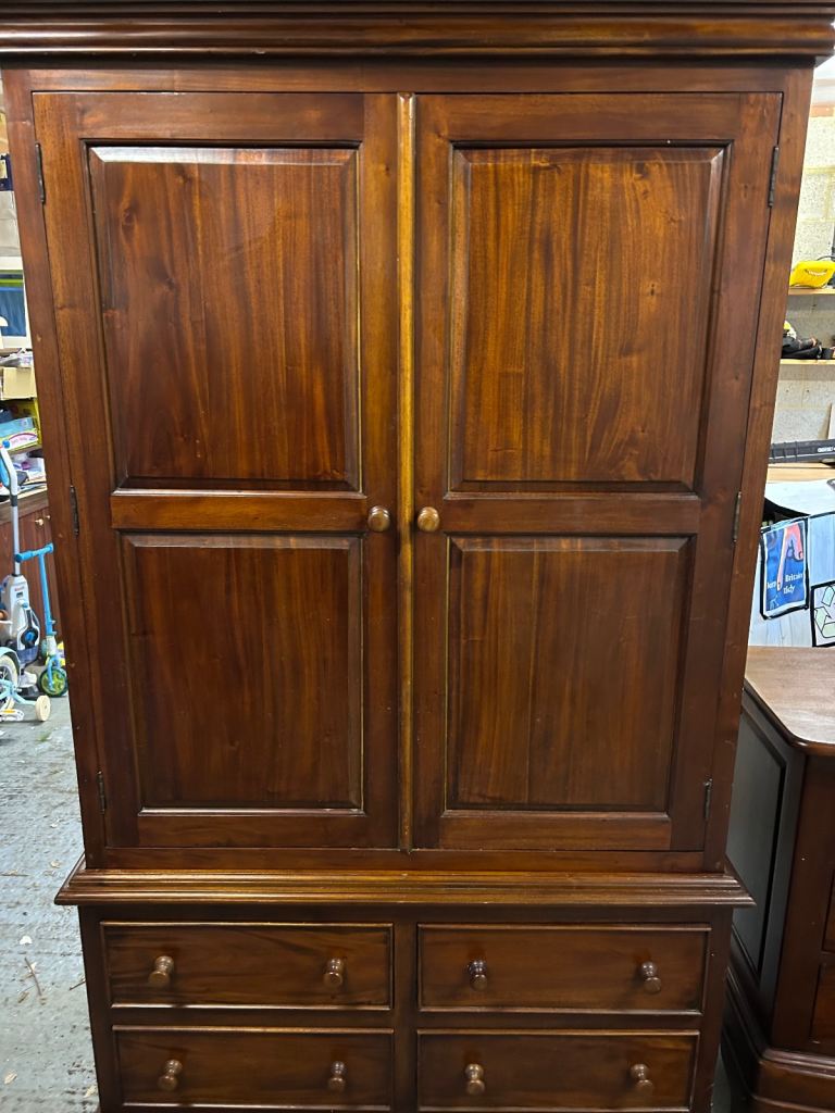 Mahogany Wardrobe
