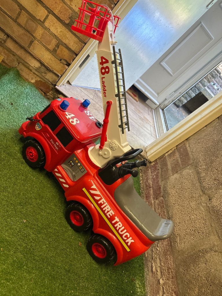 Kid’s Ride On Fire Truck