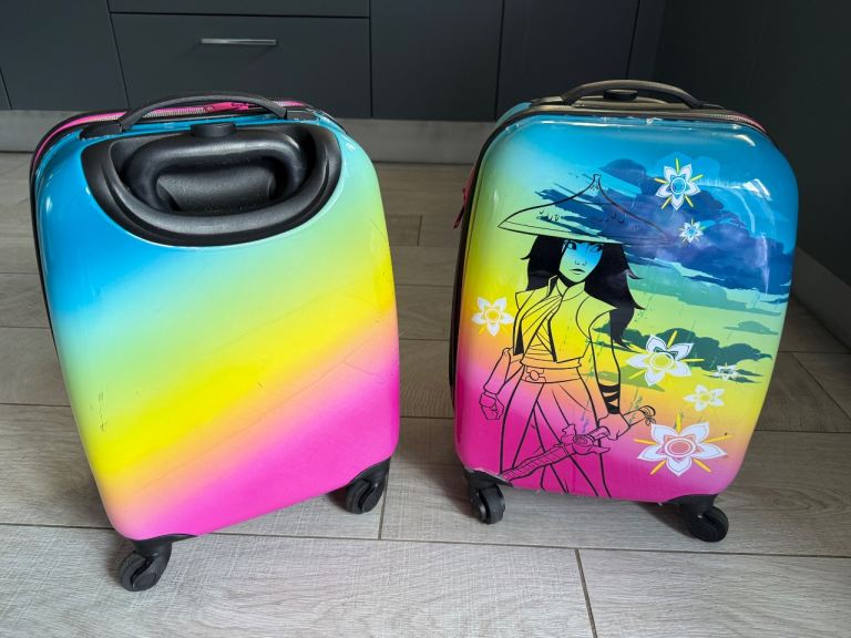 Two Disney cabin luggage’s 