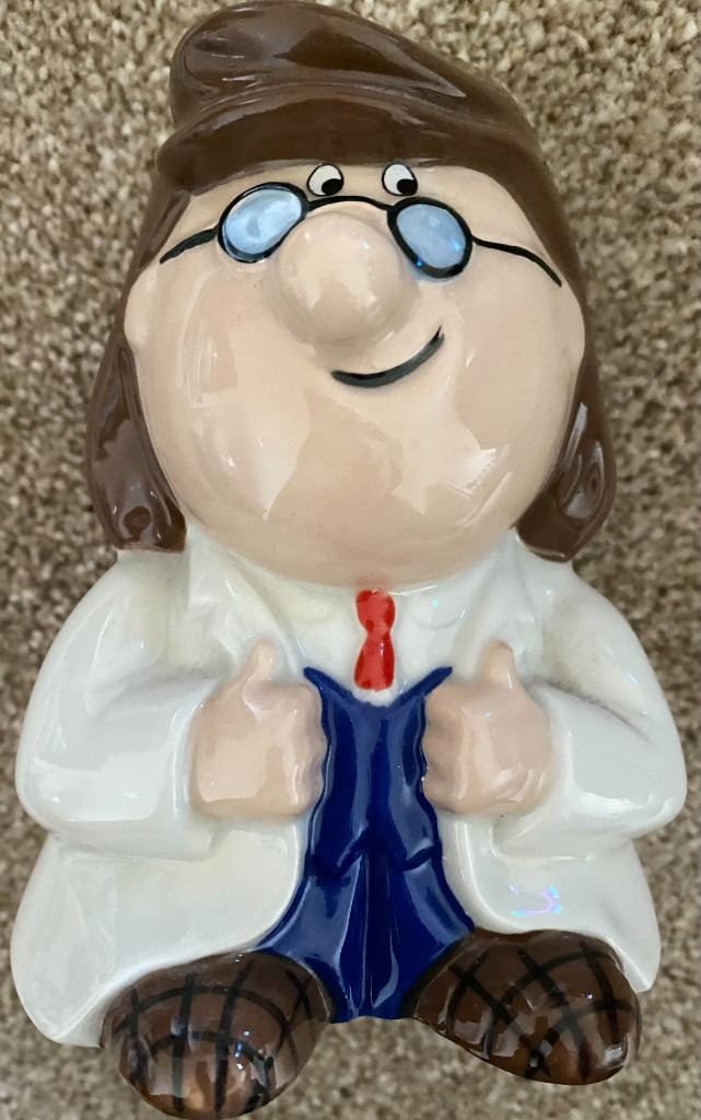 Wade, Tetley Tea Folk, Gaffer, ceramic money box 15cm piggy bank, 1996