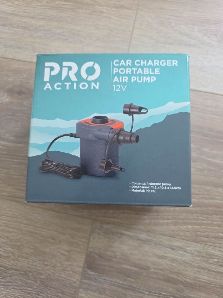 Portable Air Pump Car Charger Never Used