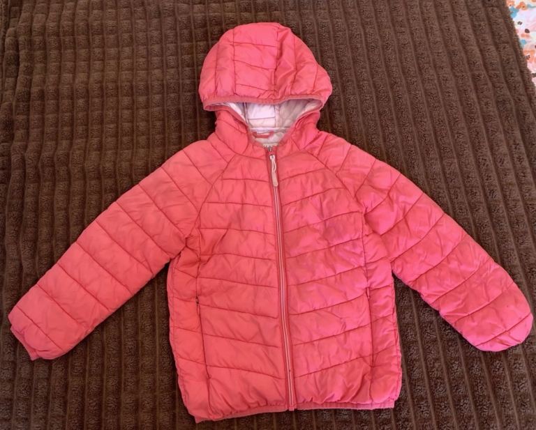 M&S Girls hoodie coat, size: 4-5years