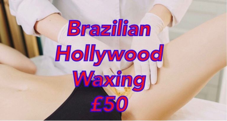 BEST! Brazilian/Hollywood Waxing and 1hour Massage £100