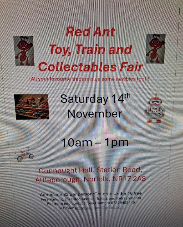 Red Ant Toy, Train and Collectables Fair
