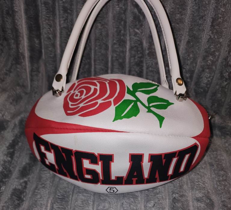 England rugby ball handbag 
