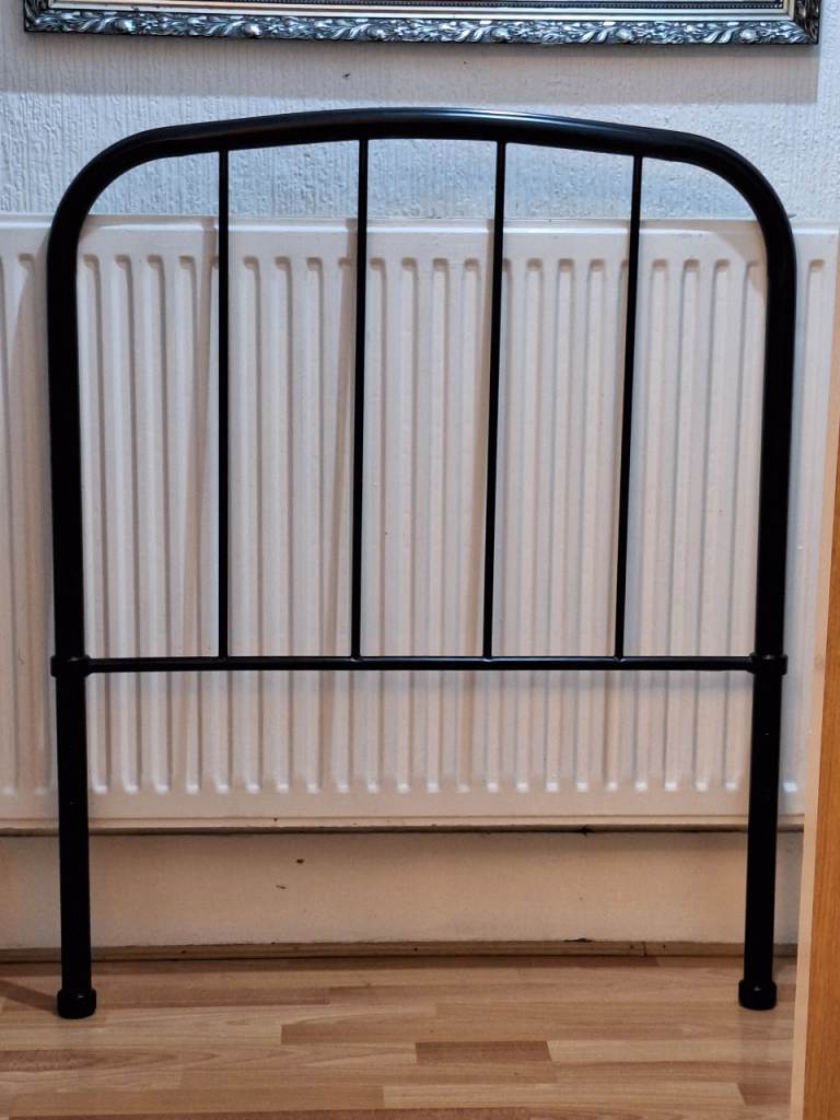 Metal Single Bed with Mattress (Can Deliver)