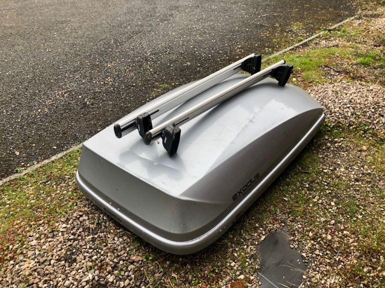 BMW 1 Series 2017 Exodus Roof Box and Thule bars