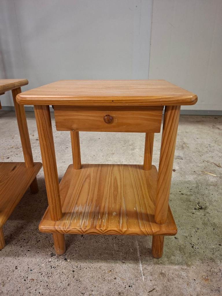 Bedside cabinets x2 
