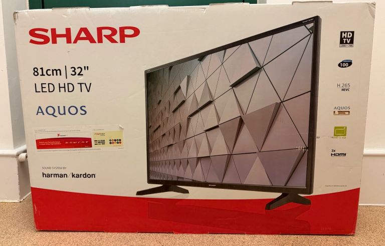 SHARP AQUOS 32” LED TV HD Ready