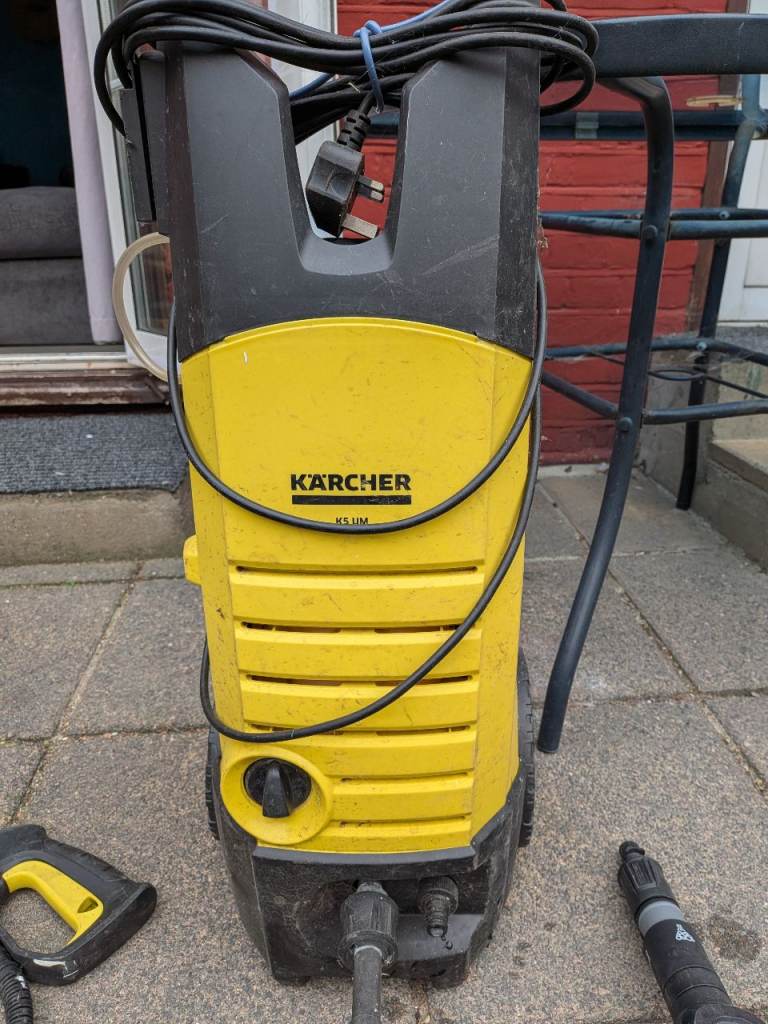 Karcher K5 Pressure Washer plus 3-in-1 Carwash Head 