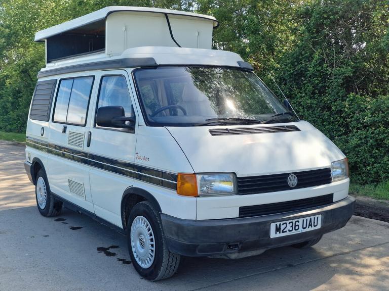 1995 VW Volkswagen Transporter 57 Pop Top Roof Camper Van D  Drives Perfect
