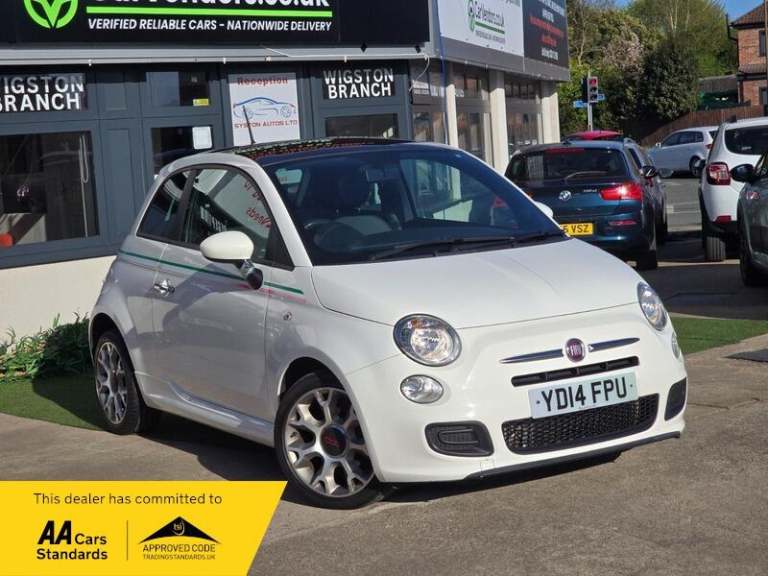 2014 Fiat 500 0.9 TwinAir S Euro 6 (s/s) 3dr HATCHBACK Petrol Manual